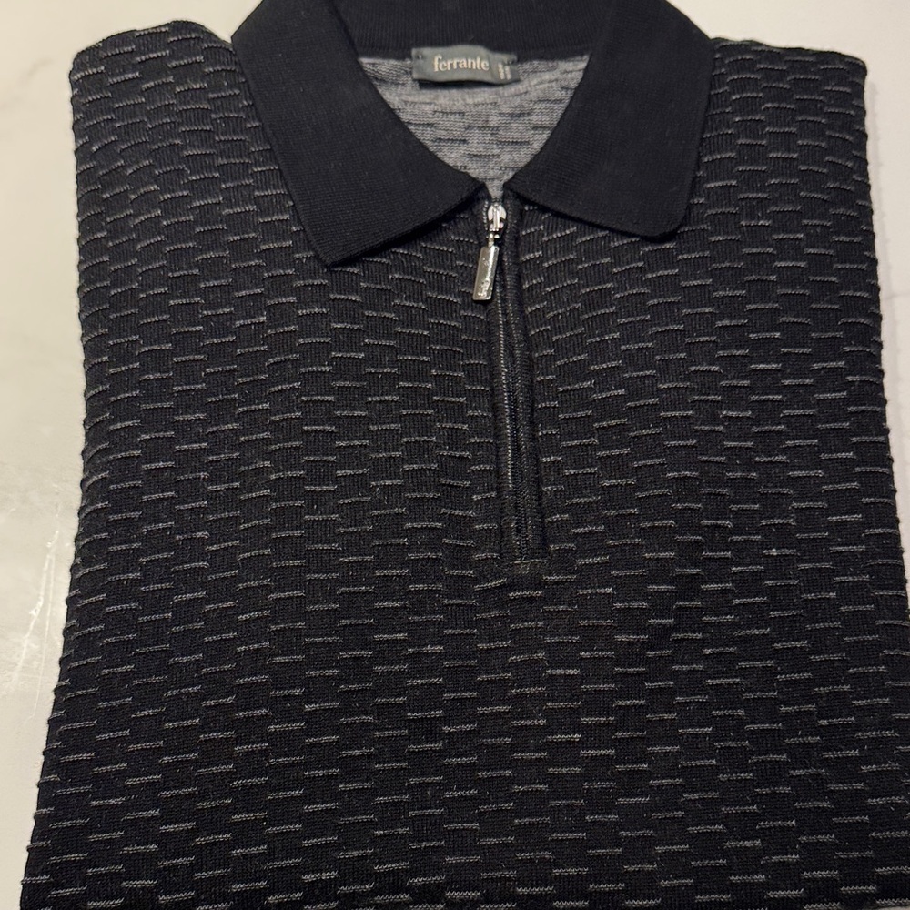 FERRANTE ITALIAN SWEATER 🖤🩶